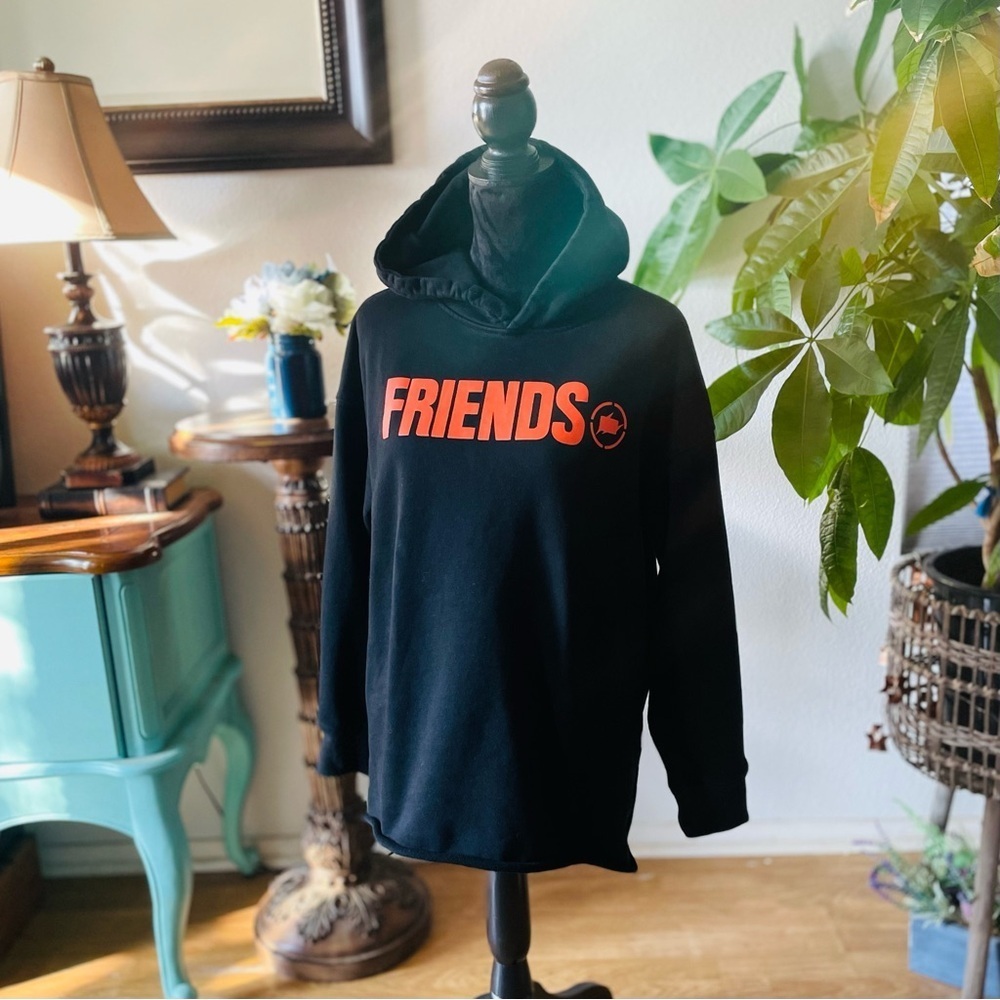 VLONE x Fragment Design 2016 FRIENDS Graphic Sweatshirt Hoodie XL - Picture 9 of 13